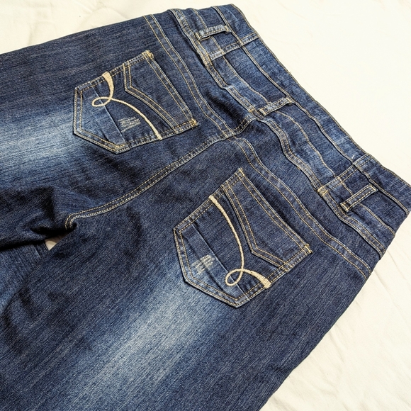 Vintage Tyte 90s button up jeans - size 14 - Picture 4 of 5